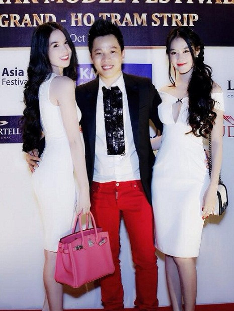 Ngọc Trinh, "ông bầu" Khắc Tiệp, Á hậu Linh Chi.