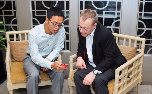 Cuộc gặp thân mật giữa CEO công ty số 1 Việt Nam về nội dung số và Phó chủ tịch Nokia – Stephen Elop. Cuộc gặp thân mật giữa CEO công ty số 1 Việt Nam về nội dung số và Phó chủ tịch Nokia – Stephen Elop.