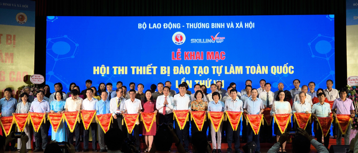 Đoàn Quảng Ninh tham gia Hội thi thiết bị đào tạo tự làm toàn quốc lần thứ VII năm 2022 tại tỉnh Bà Rịa – Vũng Tàu (Ảnh: CTV) Đoàn Quảng Ninh tham gia Hội thi thiết bị đào tạo tự làm toàn quốc lần thứ VII năm 2022 tại tỉnh Bà Rịa – Vũng Tàu (Ảnh: CTV)