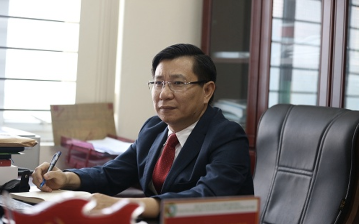 Phó Giáo sư, Tiến sĩ Hoàng Anh Huy - Hiệu trưởng Trường Đại học Tài nguyên và Môi trường Hà Nội. Ảnh: website nhà trường hiệu trưởng ĐH TNMT HN.png