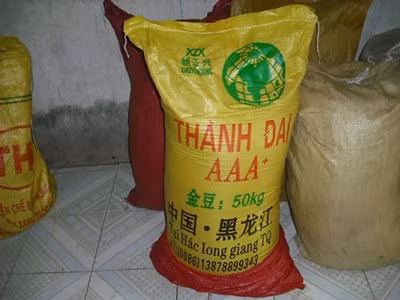 Đậu xanh từ Trung Quốc. (Nguồn Vietnamnet) Đậu xanh từ Trung Quốc. (Nguồn Vietnamnet)