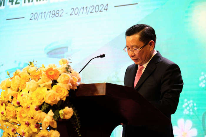 Phó Giáo sư, Tiến sĩ Hoàng Anh Huy - Hiệu trưởng Trường Đại học Tài nguyên và Môi trường Hà Nội. GDVN_2.JPG