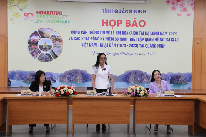 Quảng Ninh tổ chức họp báo để cung cấp thông tin về lễ hội Hokkaido (Ảnh: PL) Quảng Ninh tổ chức họp báo để cung cấp thông tin về lễ hội Hokkaido (Ảnh: PL)