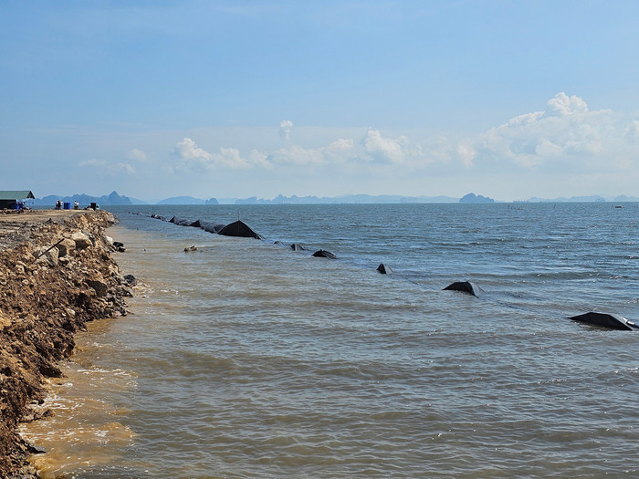 Sau khi nhận được văn bản của Sở Tài nguyên và Môi trường Quảng Ninh, doanh nghiệp đã thực hiện các giải pháp khắc phục (Ảnh: PL)