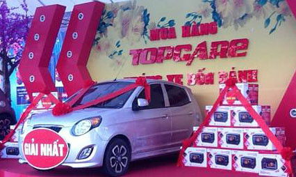 Nhằm kích cầu, Topcare mang cả ô tô làm quà khuyến mại
