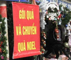Dịch vụ ông già Noel: Tăng giá vẫn "âm thầm" sôi động ảnh 2 Dịch vụ ông già Noel: Tăng giá vẫn "âm thầm" sôi động ảnh 2