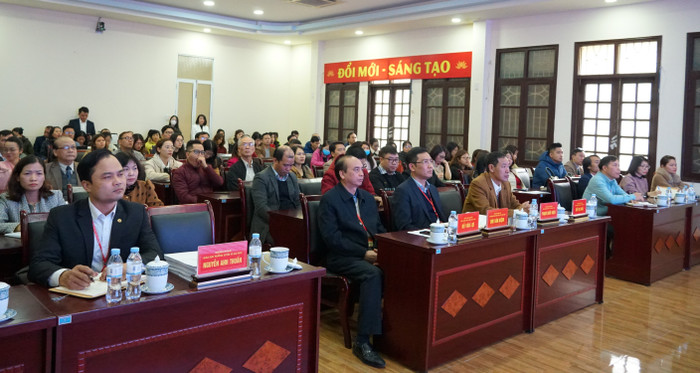 Hội nghị đối thoại có sự tham gia của hơn 100 doanh nghiệp hoạt động trong lĩnh vực giáo dục trên địa bàn thành phố Hải Phòng (Ảnh: Phạm Linh) Hội nghị đối thoại có sự tham gia của hơn 100 doanh nghiệp hoạt động trong lĩnh vực giáo dục trên địa bàn thành phố Hải Phòng (Ảnh: Phạm Linh)