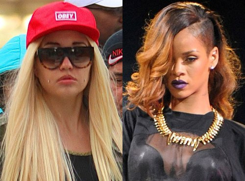 Nữ ca sĩ da màu Rihanna bị phân biệt chủng tộc Nữ ca sĩ da màu Rihanna bị phân biệt chủng tộc