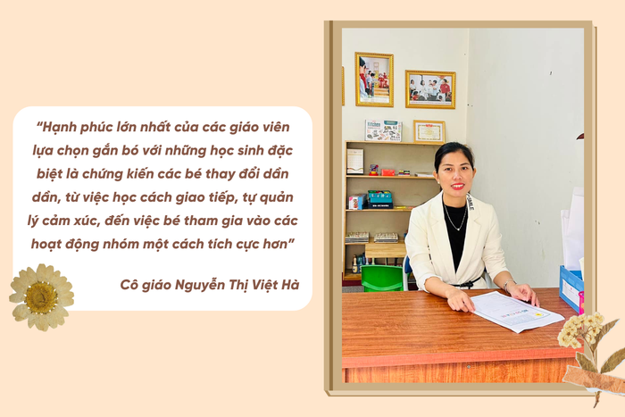 Cô Nguyễn Thị Việt Hà hiện là Giám đốc Trung tâm Hỗ trợ phát triển giáo dục hòa nhập Khai Trí (tỉnh Vĩnh Phúc). Ảnh: NVCC 29.png