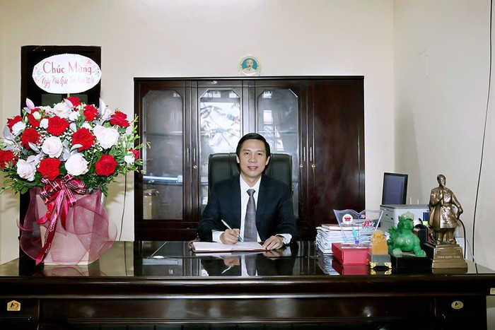 Phó giáo sư, Tiến sĩ Lê Hoằng Bá Huyền - Hiệu trưởng Trường Cao đẳng Nông nghiệp Thanh Hóa. (Ảnh website nhà trường) z6121028037658-bde01459ed71469f97c2f46819ff0701-5181.jpg