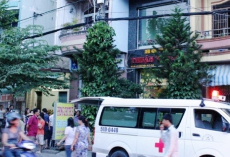 Hiện trường xảy ra vụ án