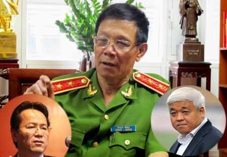 "Với tư cách Trưởng ban chuyên án, tôi khẳng định không chịu bất kỳ sức ép nào trong điều tra vụ án. Sai phạm của Nguyễn Đức Kiên và Lý Xuân Hải sẽ được điều tra, kết luận sớm, xử lý nghiêm theo đúng quy định của pháp luật, trên tinh thần mọi công dân đều bình đẳng trước pháp luật, sai phạm đến đâu, xử lý đến đó, nhưng cũng không bỏ lọt tội phạm, không làm oan người vô tội", Trung tướng Vĩnh trả lời trong một cuộc phỏng vấn với báo Công an nhân dân. >>> Xem thêm: Cuộc khám xét tư gia nguyên Tổng Giám đốc ACB Lý Xuân Hải qua ảnh Những bí ẩn phía sau danh vị "đại gia" của Bầu Kiên Gia sản kếch xù của bầu Kiên đến từ đâu? Bầu Kiên đã làm gì, ở đâu ít giờ trước khi bị bắt? Sự nghiệp của bầu Kiên, người bị bắt qua ảnh "Với tư cách Trưởng ban chuyên án, tôi khẳng định không chịu bất kỳ sức ép nào trong điều tra vụ án. Sai phạm của Nguyễn Đức Kiên và Lý Xuân Hải sẽ được điều tra, kết luận sớm, xử lý nghiêm theo đúng quy định của pháp luật, trên tinh thần mọi công dân đều bình đẳng trước pháp luật, sai phạm đến đâu, xử lý đến đó, nhưng cũng không bỏ lọt tội phạm, không làm oan người vô tội", Trung tướng Vĩnh trả lời trong một cuộc phỏng vấn với báo Công an nhân dân. >>> Xem thêm: Cuộc khám xét tư gia nguyên Tổng Giám đốc ACB Lý Xuân Hải qua ảnh Những bí ẩn phía sau danh vị "đại gia" của Bầu Kiên Gia sản kếch xù của bầu Kiên đến từ đâu? Bầu Kiên đã làm gì, ở đâu ít giờ trước khi bị bắt? Sự nghiệp của bầu Kiên, người bị bắt qua ảnh