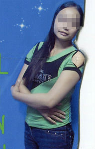 Chị Nị trước khi gặp nạn