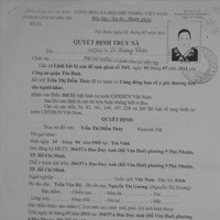 Tiến sĩ Thúy bị truy nã Tiến sĩ Thúy bị truy nã