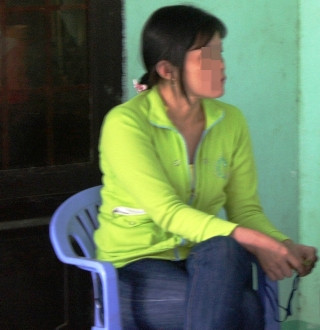 Nguyễn Thị Thúy tại cơ quan công an Nguyễn Thị Thúy tại cơ quan công an