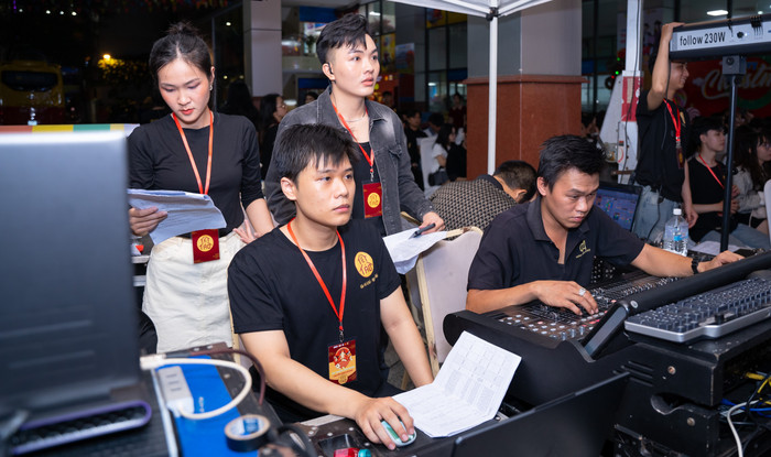 Quản trị sự kiện có nhiều cơ hội công việc nhưng đòi hỏi nhân sự kiên trì, chịu được áp lực. Ảnh: HUTECH. 73A05923.JPG