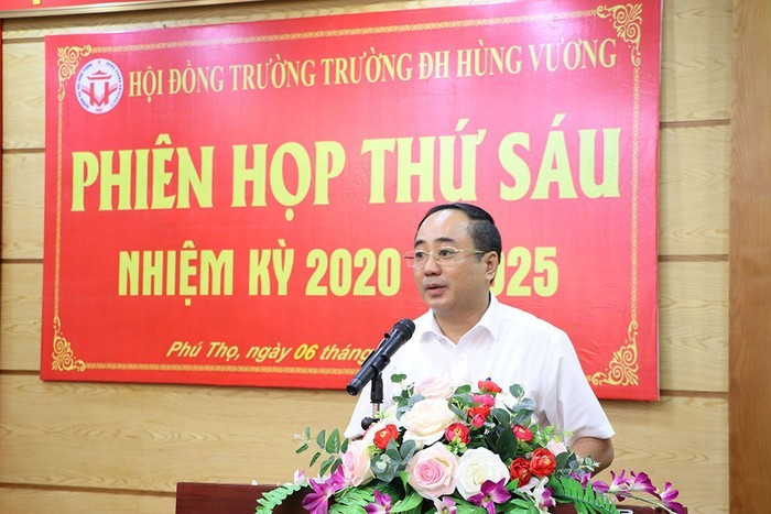 Tiến sĩ Đỗ Khắc Thanh - Hiệu trưởng Trường Đại học Hùng Vương (tỉnh Phú Thọ). Ảnh: website nhà trường thay-thanh-398-4270.jpg
