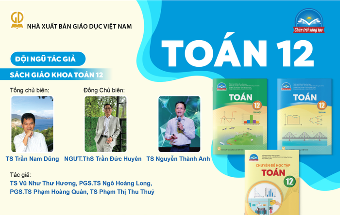 Để đạt được hiệu quả cao cho các cuốn sách giáo khoa Toán lớp 6-12 trong bộ sách Chân trời sáng tạo, đội ngũ biên soạn sách đã áp dụng phương pháp 5K. Ảnh minh họa: Nhà xuất bản Giáo dục Việt Nam SGK Toán.png
