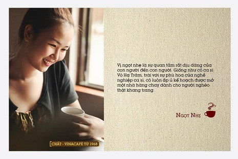 Vị ngọt nhẹ là sự quan tâm rất dịu dàng của con người đến con người. Giống như cô ca sĩ Võ Hạ Trâm, trái với sự phù hoa của nghề nghiệp ca sĩ, cô luôn ấp ủ kế hoạch được mở một nhà hàng chay dành cho người nghèo thật khang trang. Vị ngọt nhẹ là sự quan tâm rất dịu dàng của con người đến con người. Giống như cô ca sĩ Võ Hạ Trâm, trái với sự phù hoa của nghề nghiệp ca sĩ, cô luôn ấp ủ kế hoạch được mở một nhà hàng chay dành cho người nghèo thật khang trang.