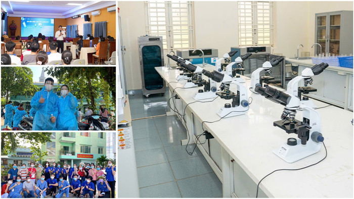 Trường Đại học Công nghệ Miền Đông chú trọng đầu tư hệ thống phòng thí nghiệm cùng với các hoạt động trải nghiệm thực tế. Ảnh: Website trường. Trường Đại học Công nghệ Miền Đông chú trọng đầu tư hệ thống phòng thí nghiệm cùng với các hoạt động trải nghiệm thực tế. Ảnh: Website trường.