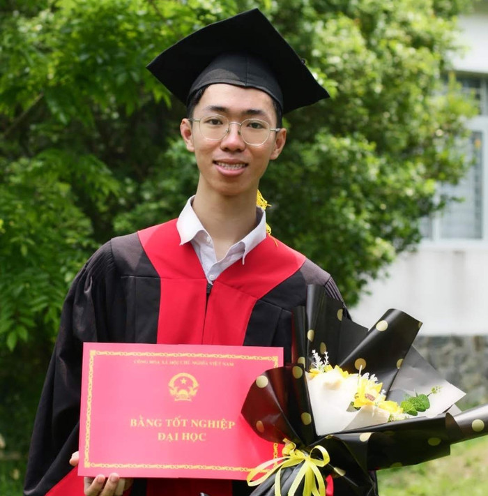 Nam sinh Quách Thái Việt Khang. Ảnh: NVCC. Nam sinh Quách Thái Việt Khang. Ảnh: NVCC.