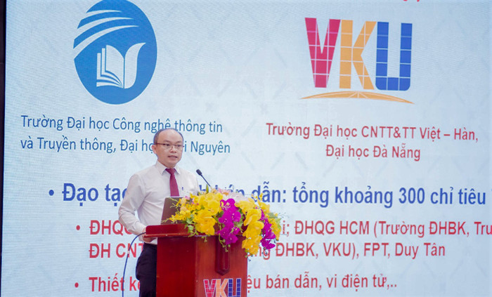 Tiến sĩ Huỳnh Ngọc Thọ - Phó Hiệu trưởng Trường Đại học Công nghệ thông tin và Truyền thông Việt - Hàn, Đại học Đà Nẵng. Ảnh: Website nhà trường. Tiến sĩ Huỳnh Ngọc Thọ - Phó Hiệu trưởng Trường Đại học Công nghệ thông tin và Truyền thông Việt - Hàn, Đại học Đà Nẵng. Ảnh: Website nhà trường.