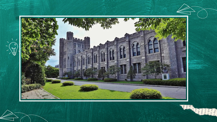 Trường Đại học Hàn Quốc (Korea University) - nơi Quốc Khang theo học trong vài năm tới. Ảnh: NVCC Nội dung đoạn văn bản của bạn (2).png