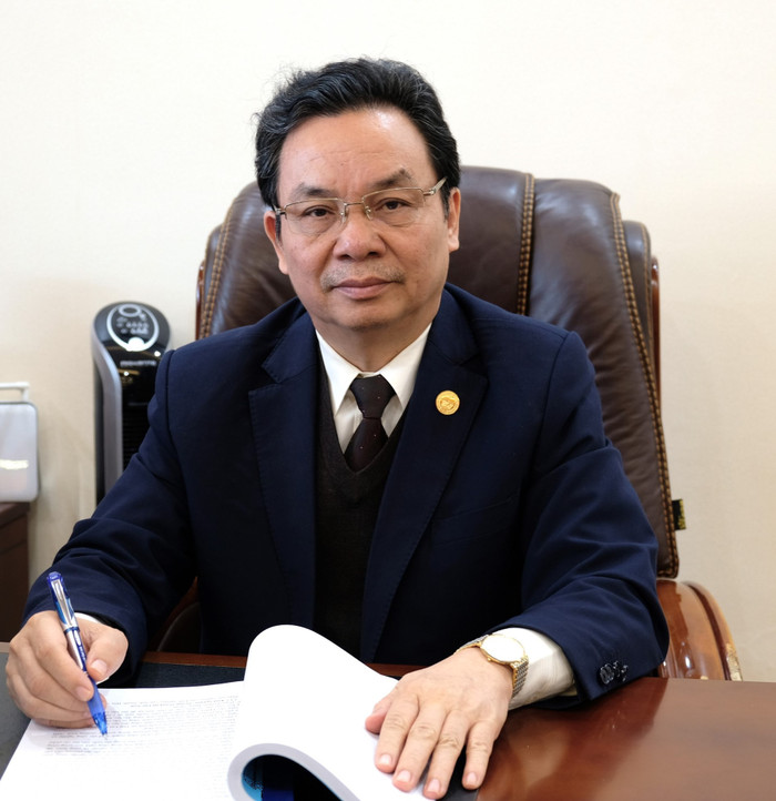 Đại biểu Quốc hội, Giáo sư, Tiến sĩ Hoàng Văn Cường - Phó Chủ tịch Hội đồng Giáo sư Nhà nước, nguyên Phó Hiệu trưởng Trường Đại học Kinh tế Quốc dân (nay là Đại học Kinh tế Quốc dân). Ảnh: Thi Thi. gdvn_gscuong.JPG