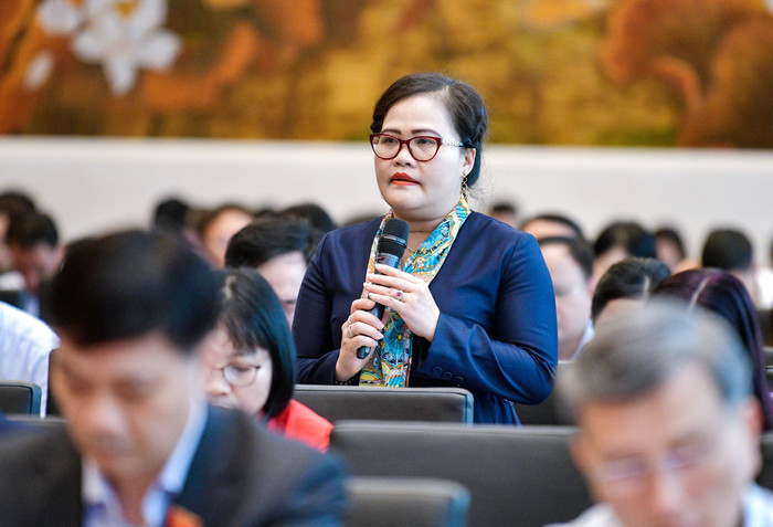 Đại biểu Quốc hội Nguyễn Thị Sửu - Phó trưởng đoàn chuyên trách Đoàn đại biểu Quốc hội tỉnh Thừa Thiên - Huế. Ảnh: quochoi.vn ĐBQH Nguyễn Thị Sửu.jpg