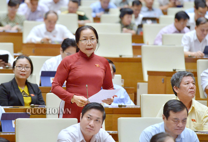 Bà Tăng Thị Ngọc Mai - Đại biểu Quốc hội khóa XIV (tỉnh Trà Vinh). Ảnh: quochoi.vn Bà Tăng Thị Ngọc Mai - Đại biểu Quốc hội khóa XIV (tỉnh Trà Vinh). Ảnh: quochoi.vn