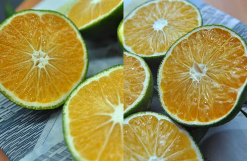 Cam Trung Quốc quả to, mọng nước, không hạt.