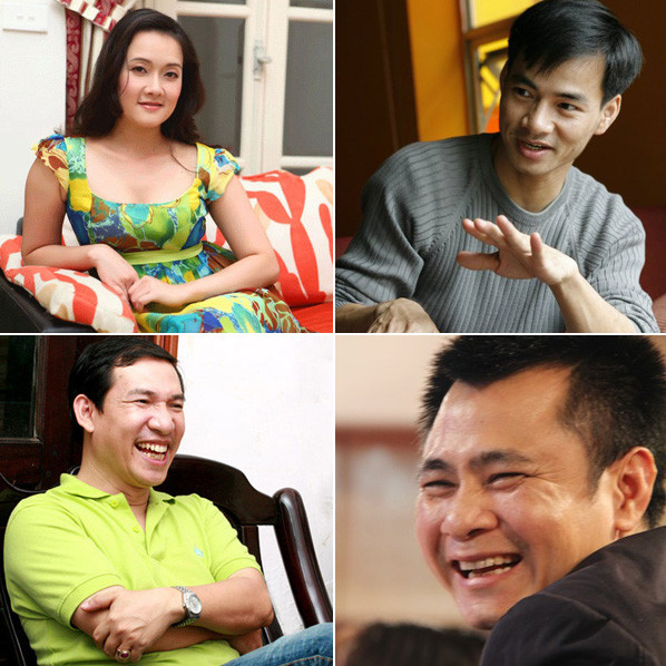 Bộ tứ gây cười của Gala cười cuối năm Bộ tứ gây cười của Gala cười cuối năm