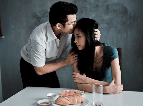 Ngô Thanh Vân và Trần Bảo Sơn trong "Ngôi nhà trong hẻm". Ngô Thanh Vân và Trần Bảo Sơn trong