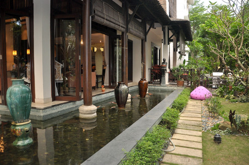 Góc nhà bình yên của Hà Kiều Anh ảnh 12 Căn nhà của người đẹp được xây dựng gần gũi với thiên nhiên.