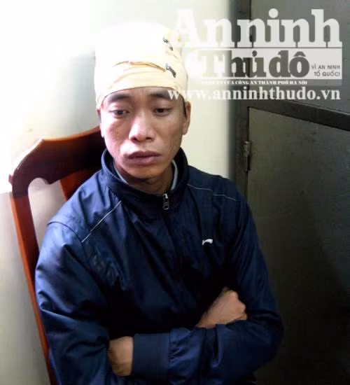 Vũ Hải Hào tại cơ quan công an (Ảnh: ANTĐ)
