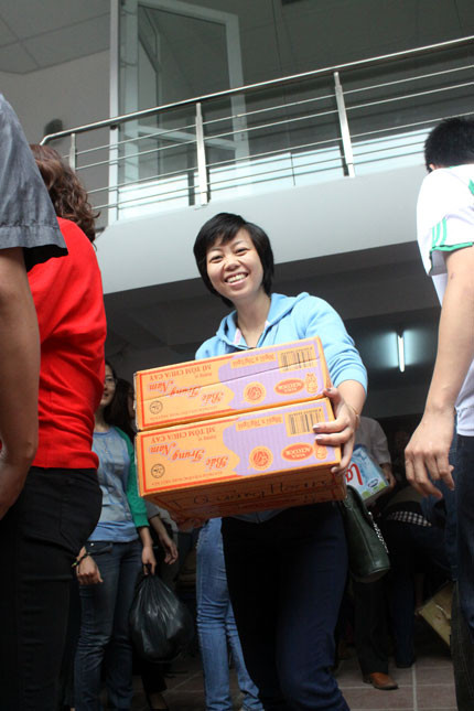 Một nhà từ thiện tham gia chuyến đi Một nhà từ thiện tham gia chuyến đi