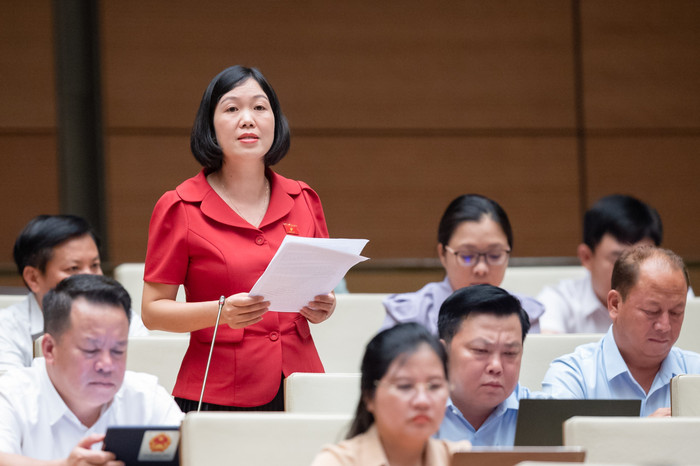 Tiến sĩ Nguyễn Thị Lan Anh - Đại biểu Quốc hội tỉnh Lào Cai, Trưởng khoa Nông Lâm - Xây dựng, Trường Cao đẳng Lào Cai. Ảnh: Văn phòng Đoàn Đại biểu Quốc hội và Hội đồng nhân dân tỉnh Lào Cai la.jpg