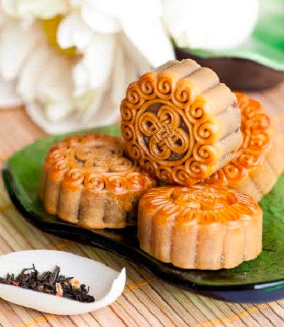 Bánh trung thu của khách sạn Hà Nội Daewoo.