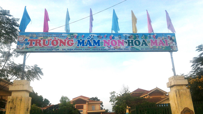 Trường Mầm non Hoa Mai. Ảnh: Website nhà trường. Hoa Mai.jpg