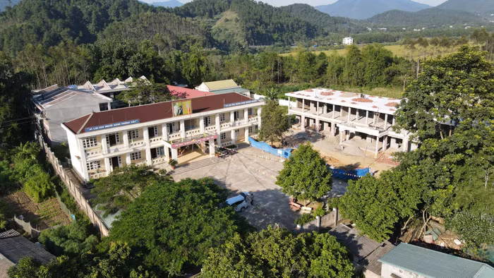 Điểm trường Đồng Cậm - Trường Tiểu học Hoành Mô (huyện Bình Liêu, Quảng Ninh) Điểm trường Đồng Cậm - Trường Tiểu học Hoành Mô (huyện Bình Liêu, Quảng Ninh)