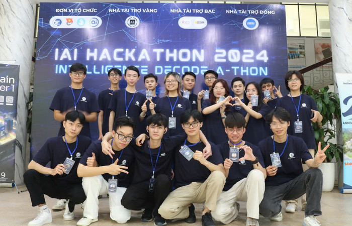 Viện Trí tuệ nhân tạo tổ chức cuộc thi lập trình IAI HACKATHON hàng năm. Ảnh: NTCC. z6370211957180_6dcb1772ee6bbdc9df2b16dbc23506b1.jpg