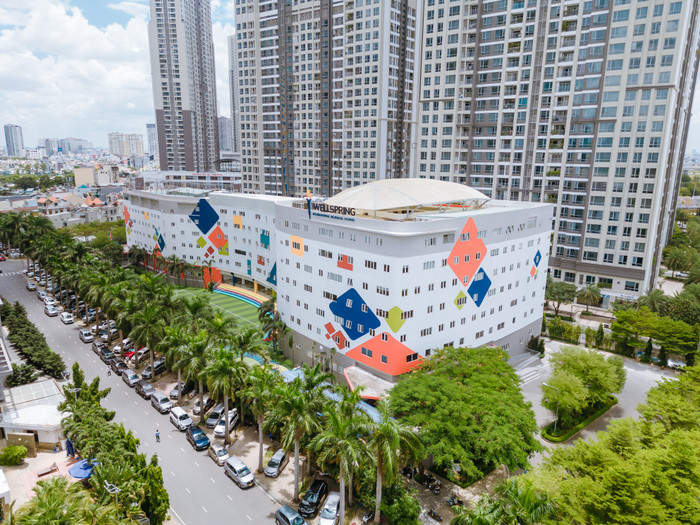 Trường Wellspring Saigon tại khu dân cư cao cấp Saigon Pearl, quận Bình Thạnh, thành phố Hồ Chí Minh. Ảnh: NTCC. WSSG.jpg