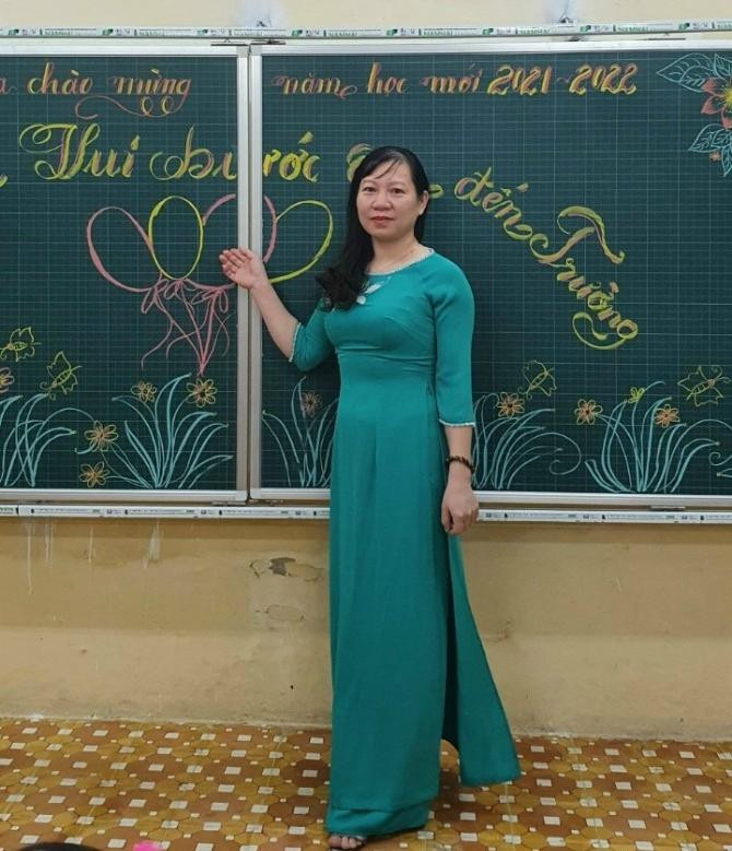 Cô giáo Thu Hằng chia sẻ những khó khăn cùng sự nỗ lực, kiên trì của cả cô và trò trong bối cảnh đại dịch Covid-19 (Ảnh: NVCC) Cô giáo Thu Hằng chia sẻ những khó khăn cùng sự nỗ lực, kiên trì của cả cô và trò trong bối cảnh đại dịch Covid-19 (Ảnh: NVCC)