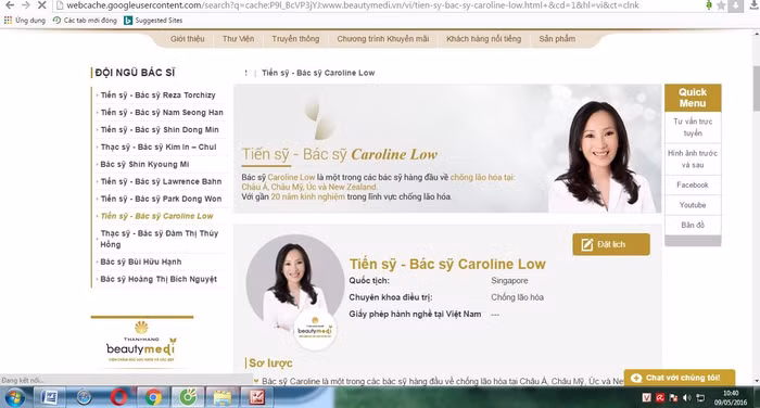 Mặc dù chưa được cấp phép hành nghề nhưng Thanh Hằng Beauty Medi đã sử dụng bác sỹ này vào hoạt động nghiệp vụ.