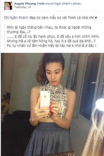 Facebook giả mạo liên tục chia sẻ những hình ảnh nghệ sĩ khác vời lời lẽ khích bác...