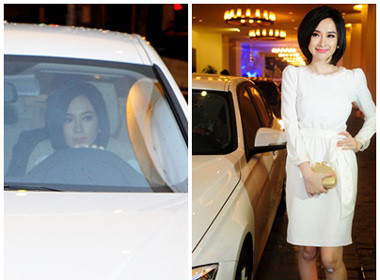 Angela Phương Trinh bên chiếc xe mới tậu. Ảnh: Infonet Angela Phương Trinh bên chiếc xe mới tậu. Ảnh: Infonet
