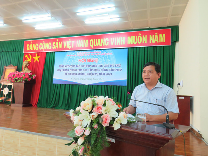 Ông Huỳnh Thanh Lộc - Trưởng phòng Giáo dục Trung học, Sở Giáo dục và Đào tạo thành phố Cần Thơ. Ảnh: NVCC. Ông Huỳnh Thanh Lộc Sở Cần Thơ.jpg