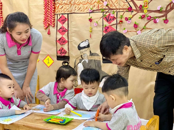 Học sinh trường Mầm non tư thục Pony Academy (Tuyên Quang). Ảnh minh họa: Website Sở Giáo dục và Đào tạo Tuyên Quang. Học sinh trường Mầm non tư thục Pony Academy (Tuyên Quang). Ảnh minh họa: Website Sở Giáo dục và Đào tạo Tuyên Quang.