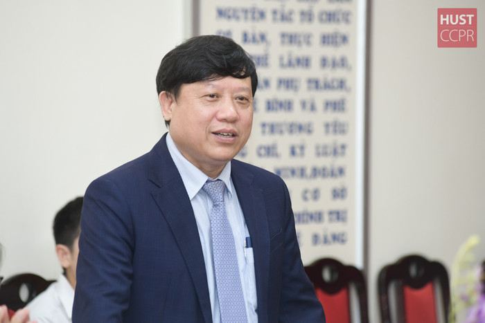Phó Giáo sư, Tiến sĩ Bùi Đức Hùng - Tổng biên tập, Giám đốc Nhà xuất bản Bách khoa Hà Nội. Ảnh: hust.edu.vn. 20220525-dsc-4389.631773.29638.jpg