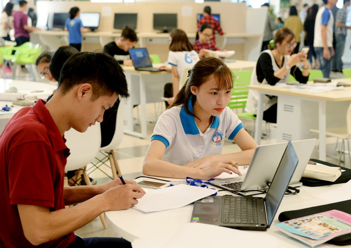 Sinh viên Trường Đại học Kinh tế Quốc dân. Ảnh: Webiste trường. DSC_0220 (Copy).jpg